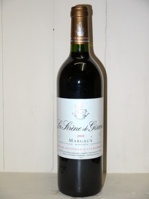 Château Giscours 2003 "La Sirène de Giscours"