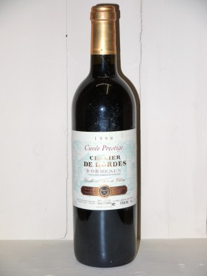 Cellier de Bordes "Cuvée Prestige" 1998