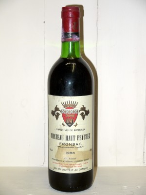 Château Haut Peychez 1986