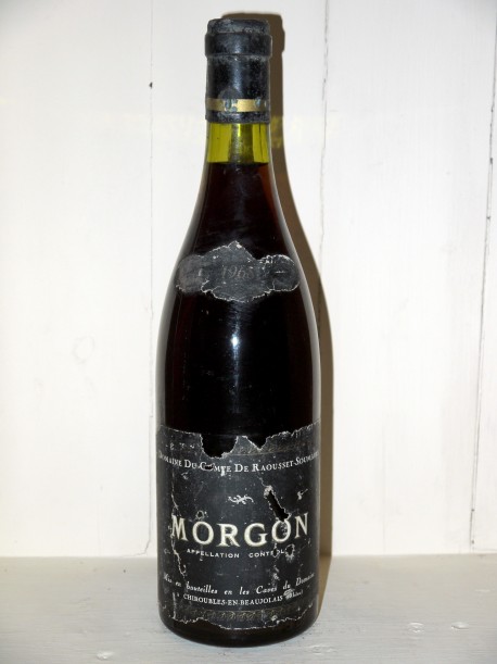 Morgon 1968 Domaine du Comte de Raousset-Soumabre