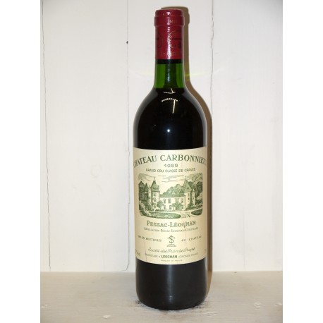 Château Carbonnieux 1989 - Au Droit de Bouchon