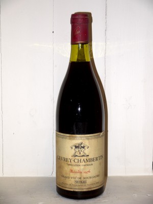 Gevrey-Chambertin 1976 Nicolas