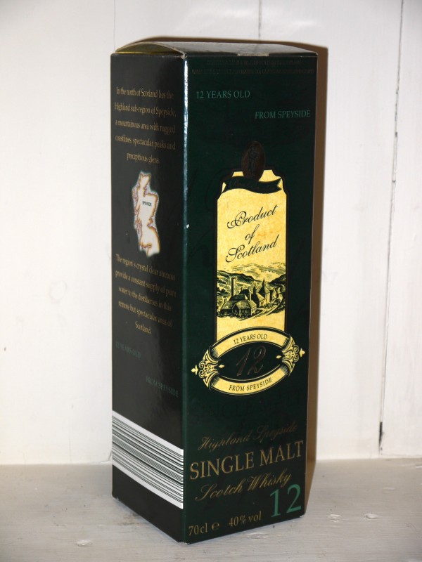 Blended scotch Whisky gold label John Haig présumée années 60/70  -Spiritueux de prestige