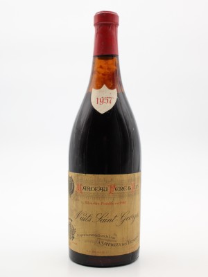 Grands vins Bourgogne Nuits-Saint-Georges 1957 Marceau Père et fils