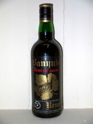 Banyuls demi sec apéritif Domaine Reno années 70