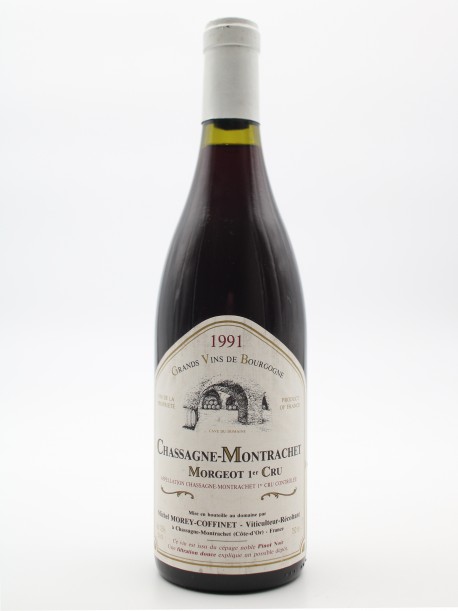 Chassagne-Montrachet 1991 "Morgeot 1er Cru" Morey-Coffinet