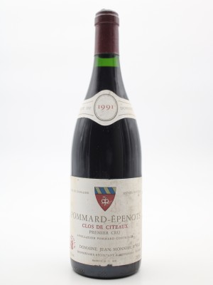 Pommard-Epenots "Clos des Citeaux" 1991 Domaine Jean Monnier