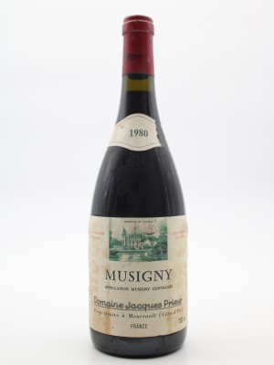  Musigny 1980 Domaine Jacques Prieur