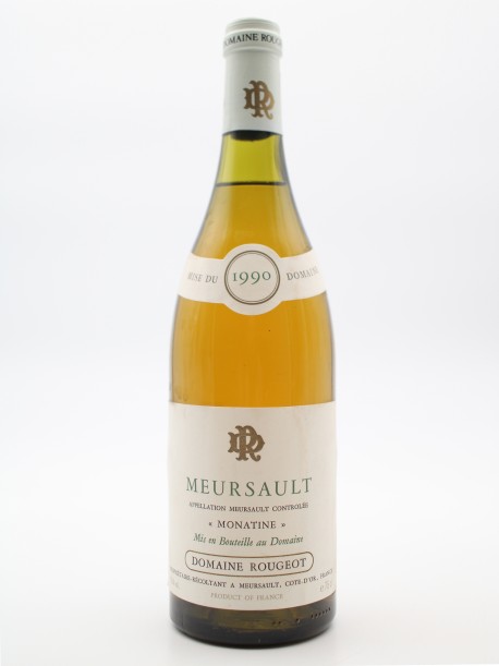 Meursault "Monatine" 1990 Domaine Rougeot