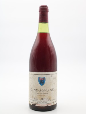 Vins grands crus Vosne-Romanée Vosne-Romanée 1976 Robert Arnoux