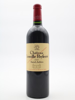 Grands crus Saint-Julien Château Leoville Poyferré 2007