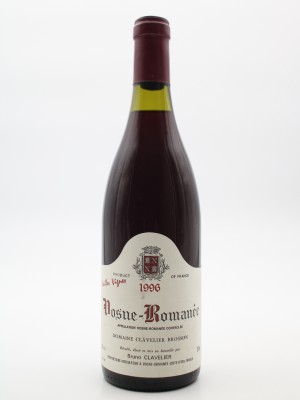  Vosne-Romanée "Vieilles Vignes" 1996 Domaine Clavelier