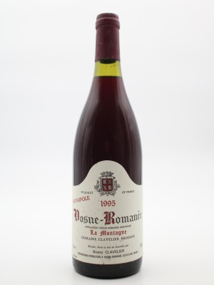 Grands crus Vosne-Romanée Vosne-Romanée La Montagne 1995 Monopole Domaine Clavelier