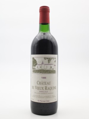 Château du Vieux Raquine 1986