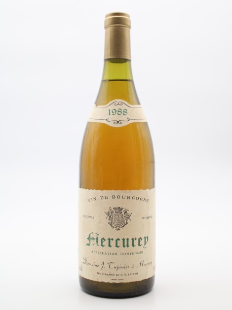 Mercurey 1988 Domaine Tupinier