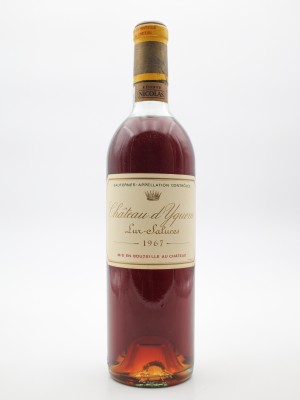 Grands vins Sauternes - Barsac - Loupiac Château d'Yquem 1967