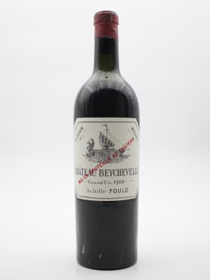 Grands vins Saint-Julien Château Beychevelle 1928