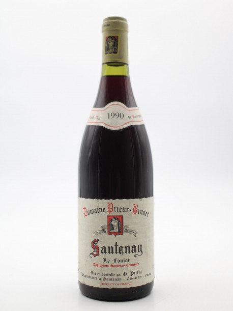 Santenay "Le Foulot" 1990 Domaine Prieur-Brunet