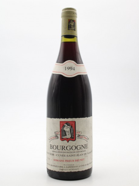 Bourgogne "Cuvée St-Jean de Naross" 1994 Domaine Prieur-Brunet