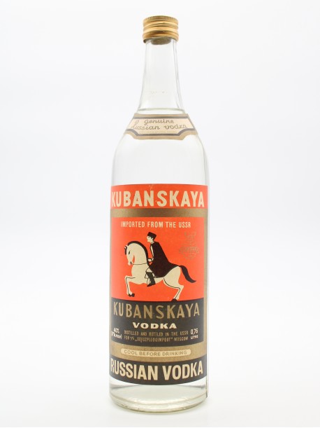 Kubanskaya Russian Vodka Années 70