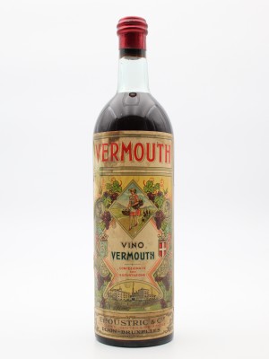 Spiritueux de prestige  Vermouth Années 50 Ets Oustric & Cie