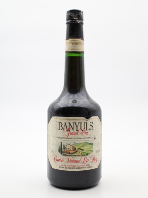 Vins grands crus Languedoc-Roussillon Banyuls Grand Cru 1962 Brut