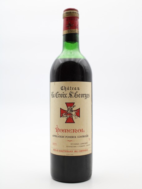 Château La Croix Saint Georges 1973