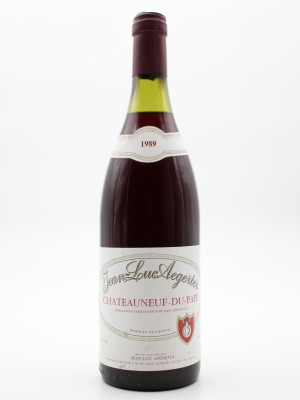 Grands vins Rhone Valley Chateauneuf du Pape 1989 Jean-Luc Aegerter