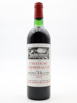 Vins grands crus Saint-Émilion Château Fombrauge 1975