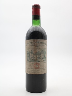 Grands vins Pessac-Léognan - Graves Château Carbonnieux 1961