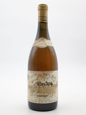 Grands vins Loire Clos du Bourg 1992 Demi-Sec Domaine Huet