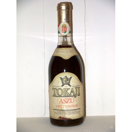 Tokaji Kereskedohaz Aszu 6 Puttonyos 1983 - great wine Foreign | Au Droit  de Bouchon