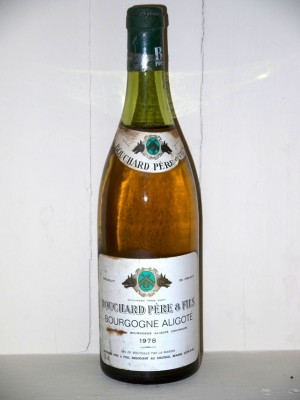 Bourgogne aligoté 1978 Maison Bouchard Père et fils