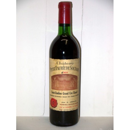 種類赤ワインChateau Petit Faurie de Souchard 1967 - ワイン