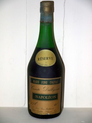 Rare fine champagne réserve Comte Dallignac Napoléon Lucas Frères presumed 1970s