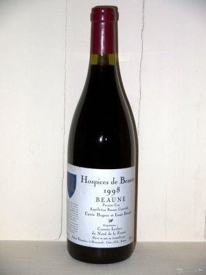 Hospices de Beaune Beaune 1er cru 1998 cuvée Hugues et Louis Bétault Jehan Emonin