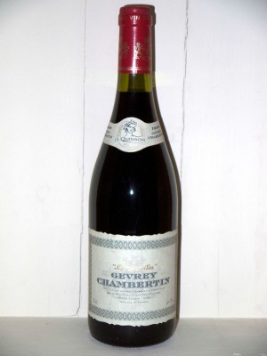 Gevrey-Chambertin "Les girolles" 1998 Maison JL Quinson