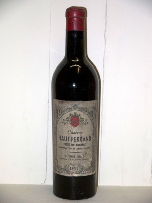 Château Haut-Ferrand 1959