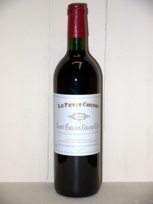 Château Cheval blanc le petit cheval 1998