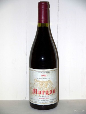  Morgon 1996 cuvée tradition Domaine Calot