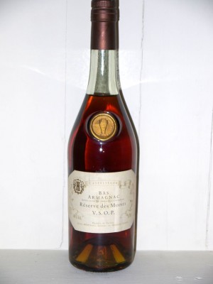  Bas Armagnac réserve des moines v. s. o. p Castel Ségur présumé années 80