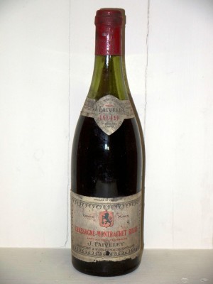 Chassagne Montrachet rouge 1949 Domaine Faiveley