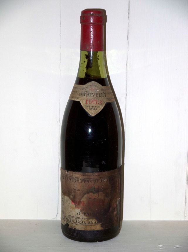 Beaune 1er cru 1953 Domaine Faiveley - great wine Bottles in Paradise | Au  Droit de Bouchon