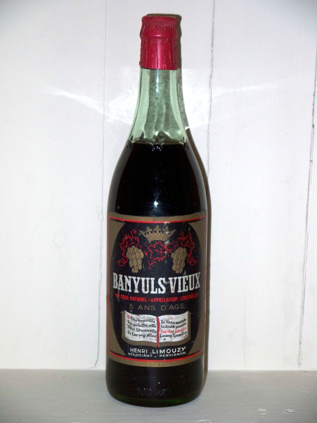 Banyuls Vieux 5 years old Henri Limouzy presumed 1940s - great