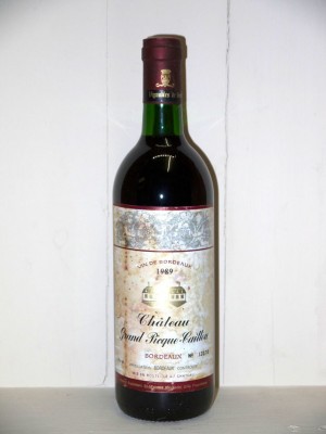 Château Grand Picque-Caillou 1989