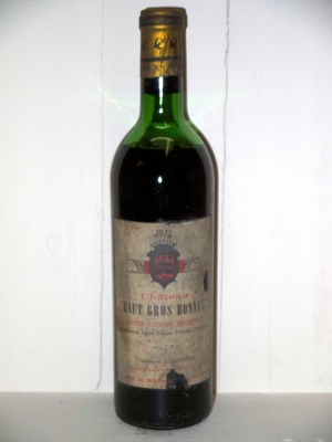  Château Haut gros bonnet 1971