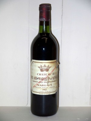 Château Bel Air-marquis d'aligre 1982