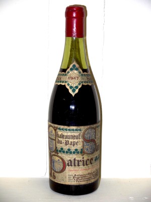 Chateauneuf Du Pape 1947 Saint Patrice Antonin Establet