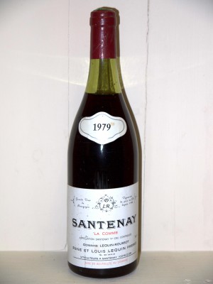 Santenay "La Comme" 1979 Domaine Lequin-Roussot