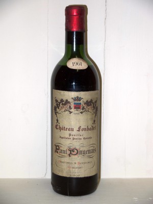  Château Fonbadet 1961